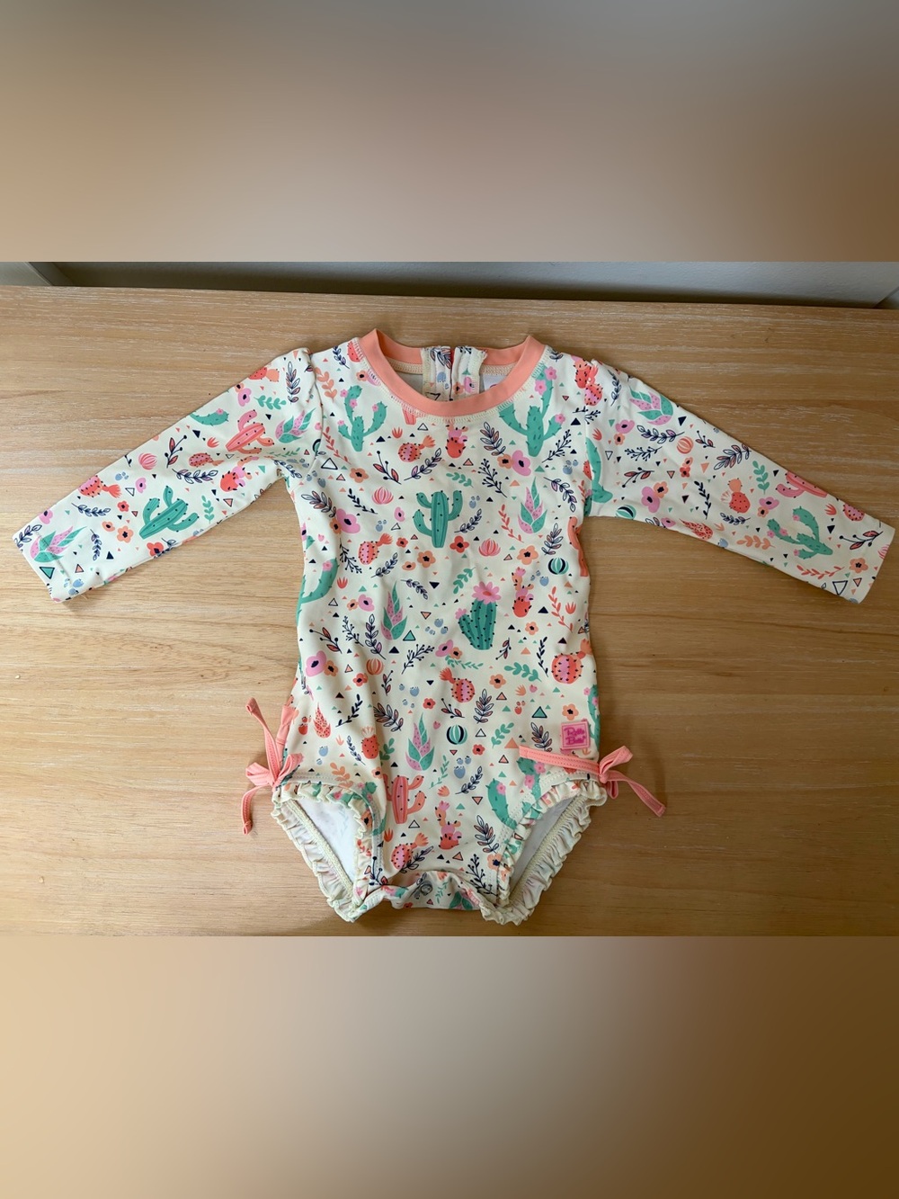 Ruffle Butts  Kids Swim Rashguard Sz 12-18m EUC